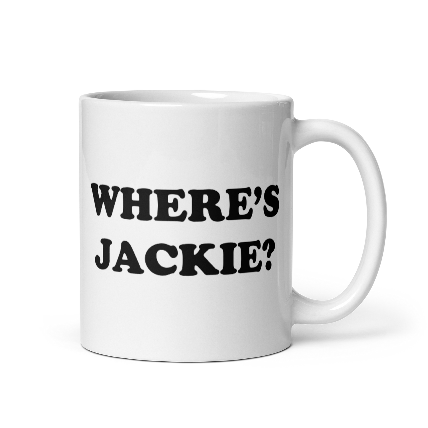 Where's Jackie? Mug