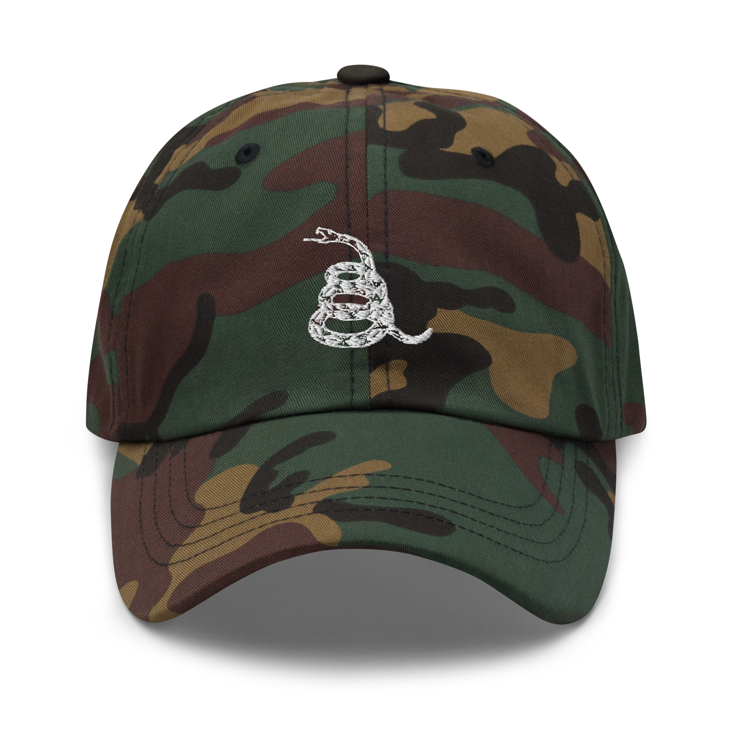 Don't Tread On Me Camo Dad hat