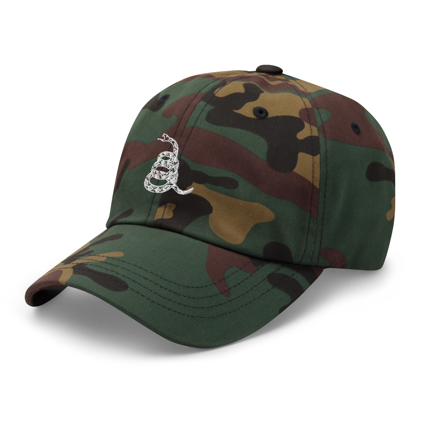 Don't Tread On Me Camo Dad hat