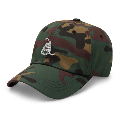 Don't Tread On Me Camo Dad hat