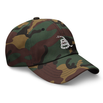 Don't Tread On Me Camo Dad hat