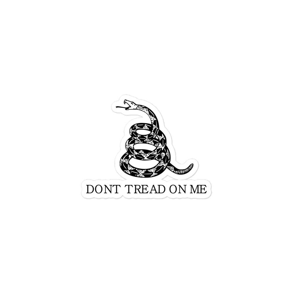 Don't Tread On Me Sticker