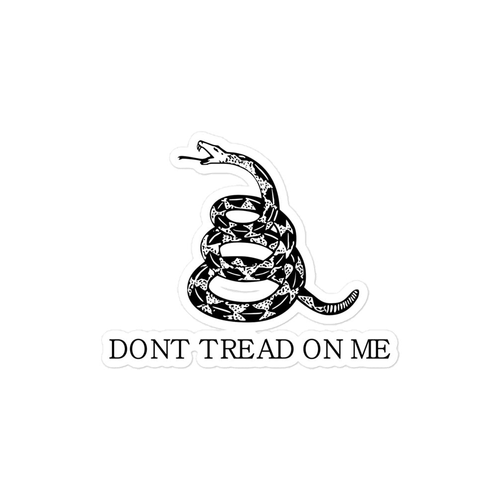 Don't Tread On Me Sticker