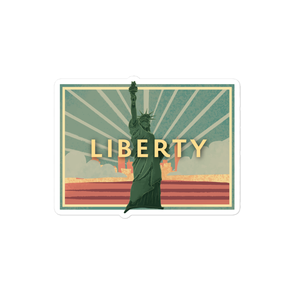 Liberty Sticker