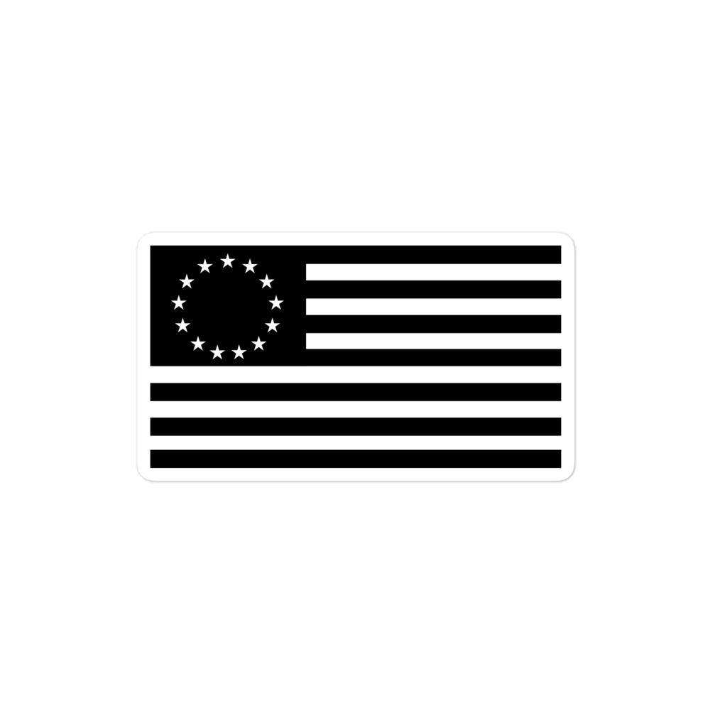 Traditional Flag Sticker
