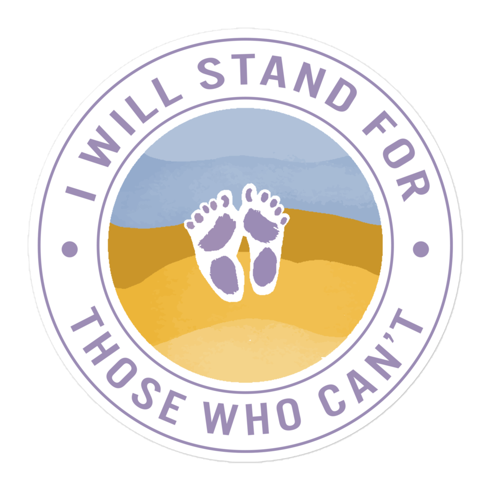 Stand for Life Sticker