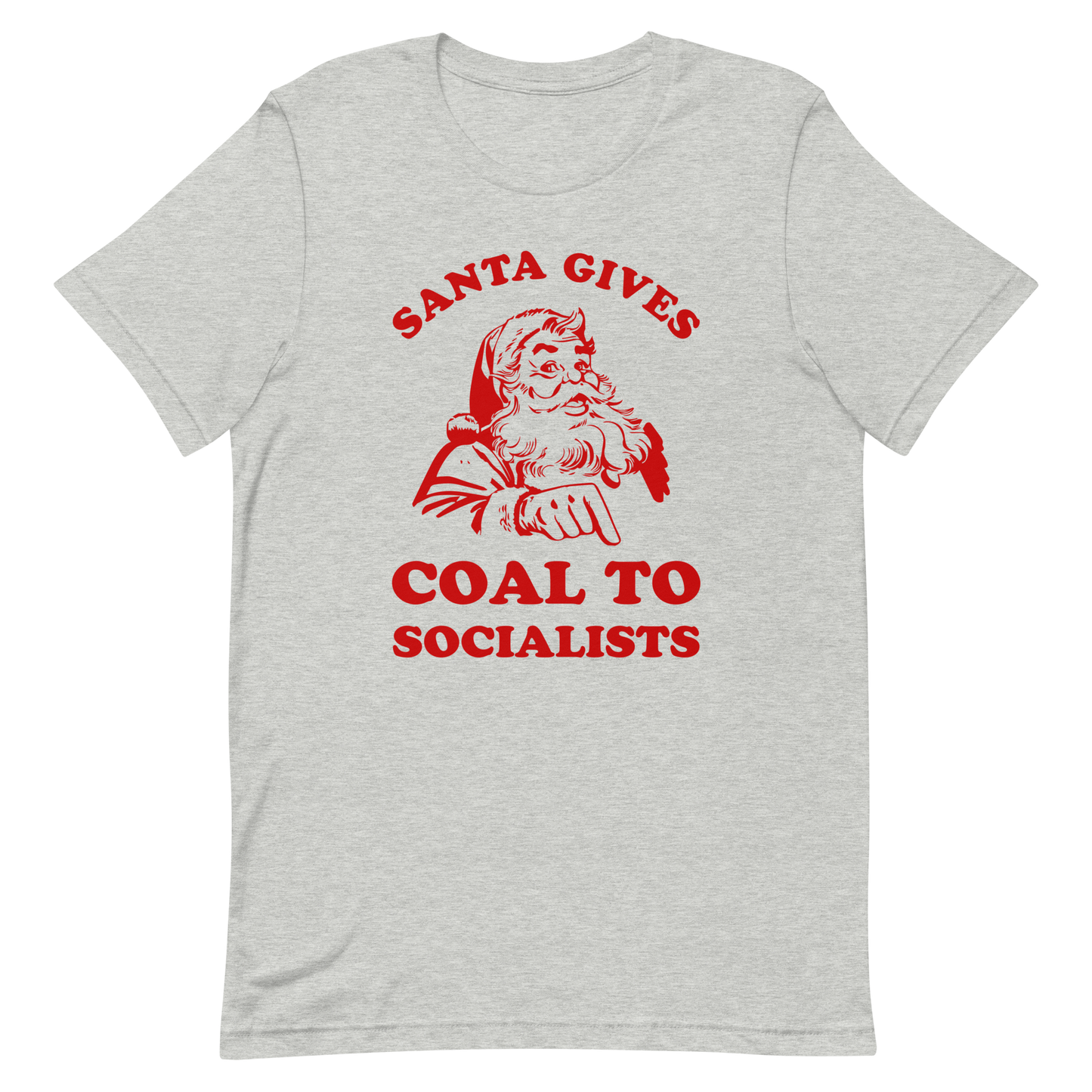 Santa Gives Coal To Socialists T-shirt