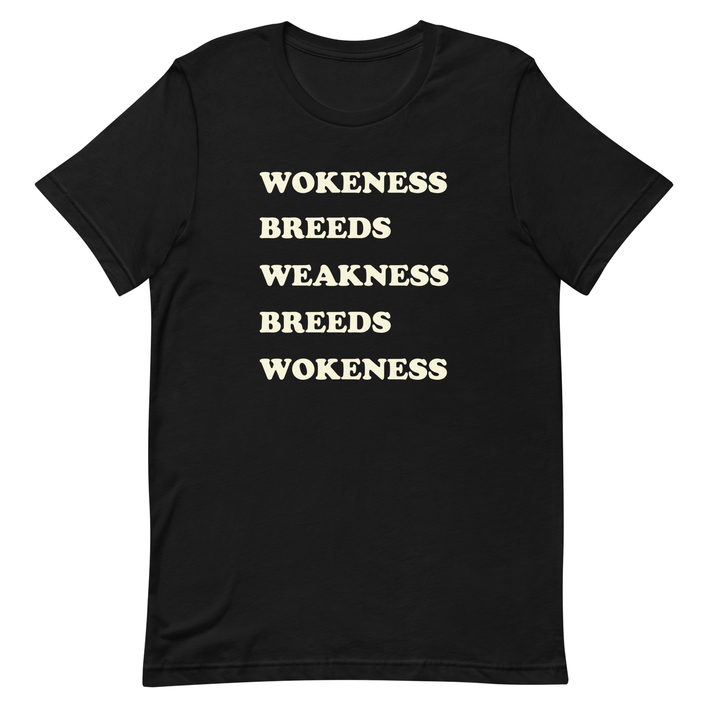 Weakness Breeds Wokeness T-shirt