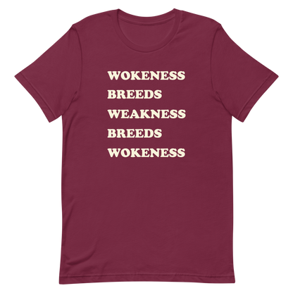 Weakness Breeds Wokeness T-shirt