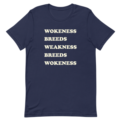 Weakness Breeds Wokeness T-shirt