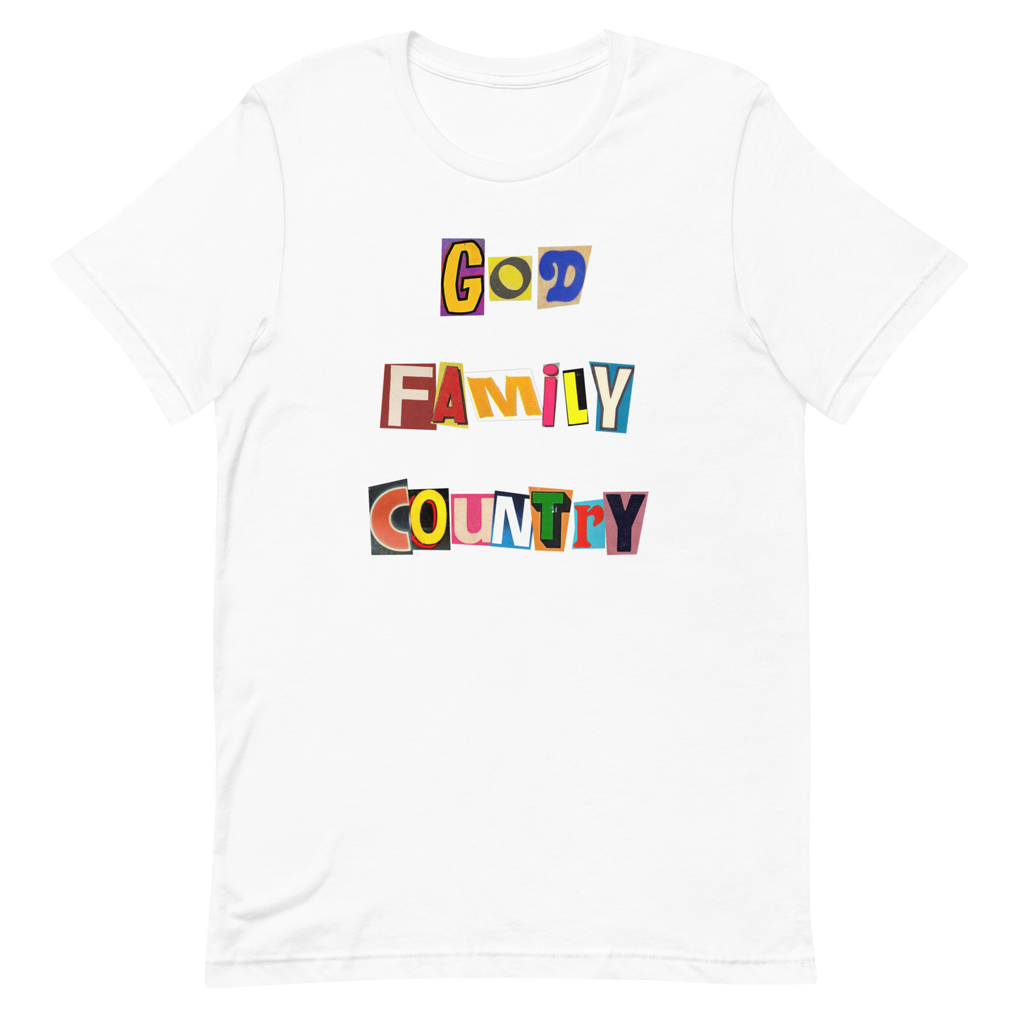 God Family Country T-shirt