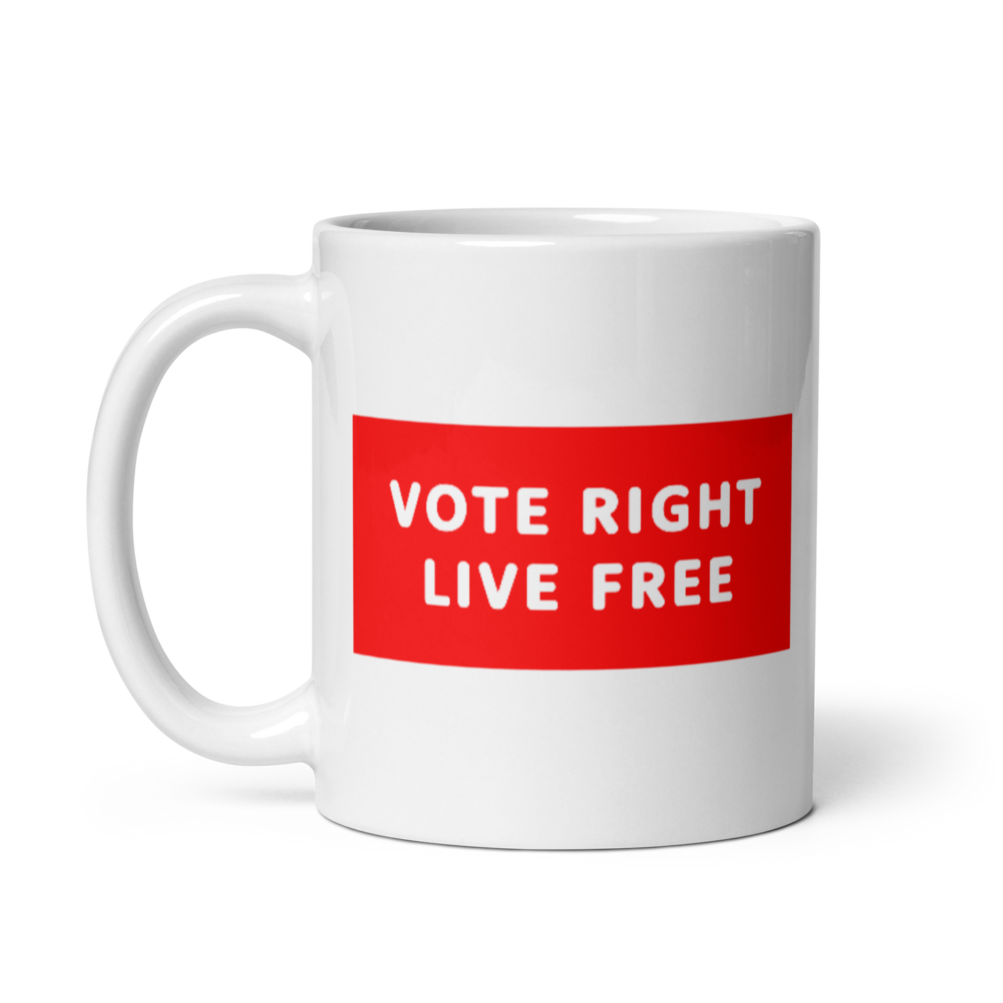 Vote Right Live Free Mug